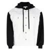 Circular Path Women's Black / White Combo Jean Jacket - White-black In White