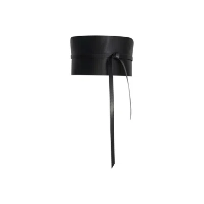 Circular Path Women's Corset Belt - Black