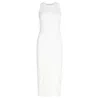 Circular Path Women's Marilyn Midi Dress - White In White