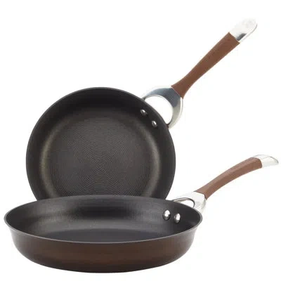 Circulon 2 Piece Nonstick Skillet Set In Brown