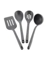 Circulon 4-piece Silicone Kitchen Tool Set In Gray