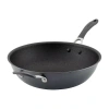 Circulon A1 Series With Scratchdefense 13.25" Nonstick Stir Fry Pan In Gray