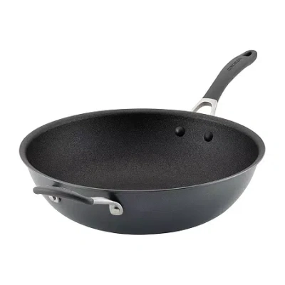 Circulon A1 Series With Scratchdefense 13.25" Nonstick Stir Fry Pan In Gray