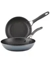 Circulon A1 Series With Scratchdefense 2pc Nonstick Induction & Frying Pan Set