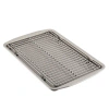 Circulon Bakeware Baking Sheet Pan And Cooling Rack Set, 3 Piece In Silver