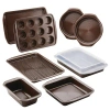 Circulon Bakeware Nonstick Bakeware Set / Baking Pans, 10 Piece In Brown