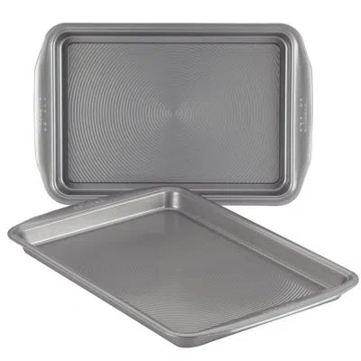 Circulon Bakeware Nonstick Baking Pans / Cookie Pan Set, 9 Inch X 13 Inch And 10-inch X 15-inch In Gray