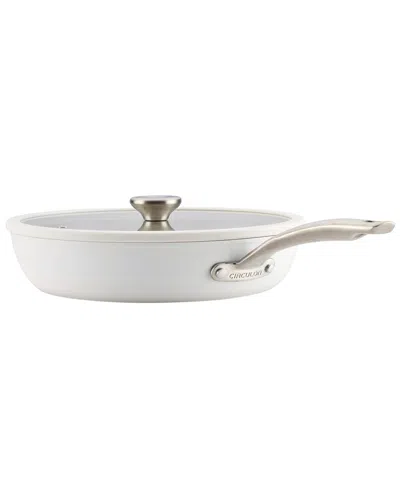 Circulon Halo With Laserdefense White Nonstick 12in Frying