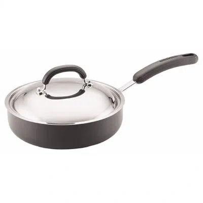 Circulon Ii Hard Anodized Aluminum 3 Quart Covered Dutch Saute Pan
