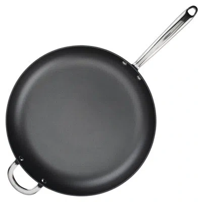 Circulon Ii Hard Anodized Aluminum 5.5 Quart Casserole With Locking Colander Lid