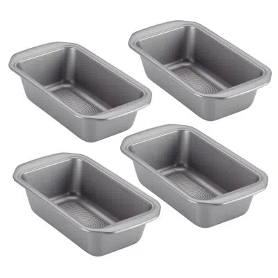 Circulon Nonstick Bakeware Loaf Baking Pan Set, 9-inch X 5-inch In Gray