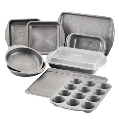 Circulon Nonstick Bakeware Set / Baking Pans, 10 Piece In Gray