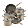 Circulon Premier Professional 10-pc. Cookware Set In Brown