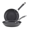 Circulon Radiance Hard Anodize 2-pc. Frying Pan Set In Gray