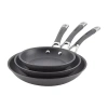 Circulon Radiance Hard Anodized 3-pc. Frying Pan Set In Gray