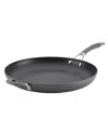 Circulon Radiance Hard Anodized Aluminum Nonstick 14" Frying Pan With Helper Handle In Gray