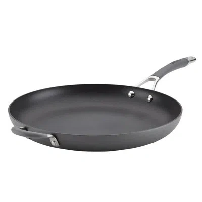 Circulon Radiance Hard Anodized Nonstick Frying Pan / Skillet With Helper Handle, 14 Inch In Black