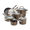 Circulon Symmetry Hard Anodized 11-pc. Cookware Set In Brown