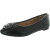 Circus By Sam Edelman Charlotte Womens Leather Wonderlast Ballet Flats In Black