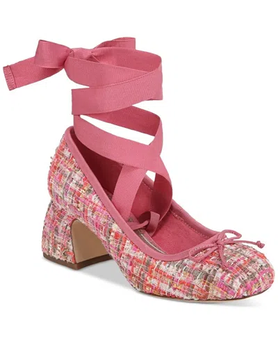Circus By Sam Edelman Circny By Sam Edelman Della D3119f2650 Pump Women's Pink Block Heel Htat979