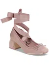 Circus By Sam Edelman Della Womens Satin Bow Mary Jane Heels In Multi