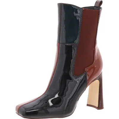 Circus By Sam Edelman Elle Womens Stretch Leather Mid-calf Boots In Multi