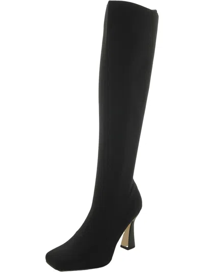 Circus By Sam Edelman Emelina Knit Womens Tall Lifestyle Knee-high Boots In Black