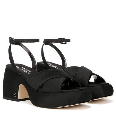 Circus By Sam Edelman Isadora Sandals Women's Black Ankle Strap Zogg3284