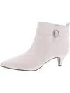 CIRCUS BY SAM EDELMAN KINGSTON WOMENS FAUX LEATHER KITTEN HEEL ANKLE BOOTS