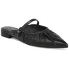 Circus By Sam Edelman Larissah Womens Leather Slip-on Mule Sandals In Black