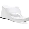 Circus By Sam Edelman Moira Womens Padded Insole Platform Sandals In White