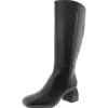 Circus By Sam Edelman Oaklyn Womens Wide Calf Leather Knee-high Boots In Black