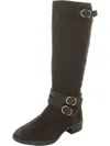 Circus By Sam Edelman Prairie Womens Faux Suede Tall Knee-high Boots In Brown