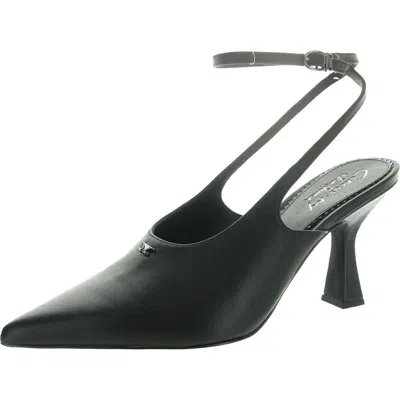 Circus By Sam Edelman Tara Womens Criss-cross Slingback Heels In Black