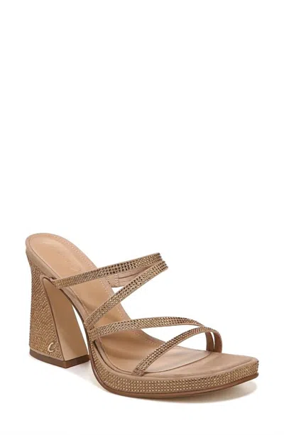 Circus By Sam Edelman Women's Hanson Crystal Sandal In Taupe In Grey