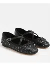 Circus By Sam Edelman Women's Zuri Stud Ballet Flats In Black In Black