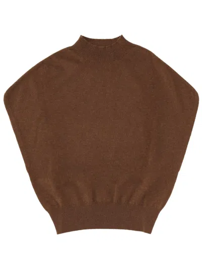 Circus Hotel 100% Cashmere Sweater In Brown