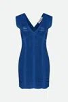 Circus Hotel Abito Mini Blu In As Shown In The Picture