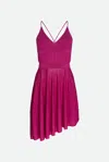 Circus Hotel Abito Mini Fucsia In Rosa