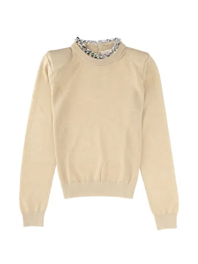 CIRCUS HOTEL CHAIN-TRIM TOP