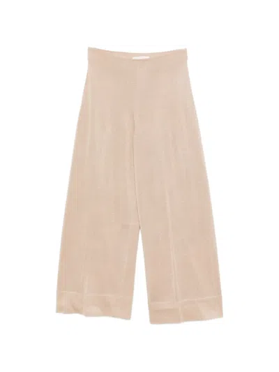 Circus Hotel Elasticated-waistband Trousers In Neutral