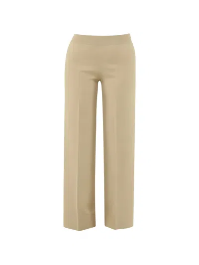Circus Hotel Elasticated-waistband Trousers In Nude