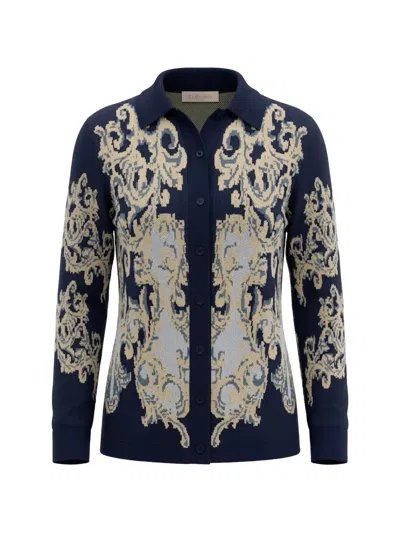 Circus Hotel Long-sleeves Cardigan In Black