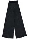Circus Hotel Pants With Pattern In Black