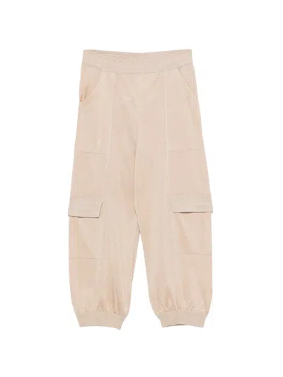 Circus Hotel Patch Pocket Trousers In Neutral