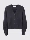 Circus Hotel Cardigan In Black
