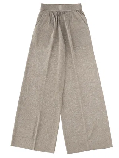 Circus Hotel Tailored Pants In Gray