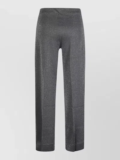 Circus Hotel Viscose Trousers Straight Leg Elastic Waistband
