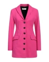 Circus Hotel Woman Blazer Fuchsia Size 8 Polyamide, Elastane, Polyester In Pink