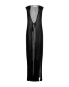 Circus Hotel Woman Cardigan Black Size 8 Viscose, Polyester, Polyamide In Black